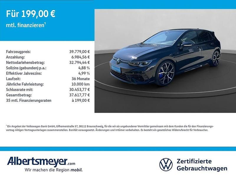 Schwarz Gebraucht 2023 VW Golf VIII R Limousine | 39.778 € (Superpreis) - Bild 1/4
