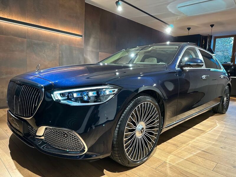 Blau Gebraucht 2023 Mercedes S680 Limousine | 207.900 € - Bild 1/4
