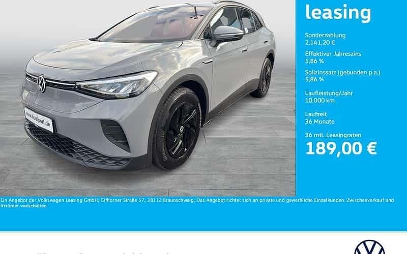 Grau Gebraucht 2022 VW ID.4 Pure SUV | 21.453 € (Guter Preis) - Bild 1/4