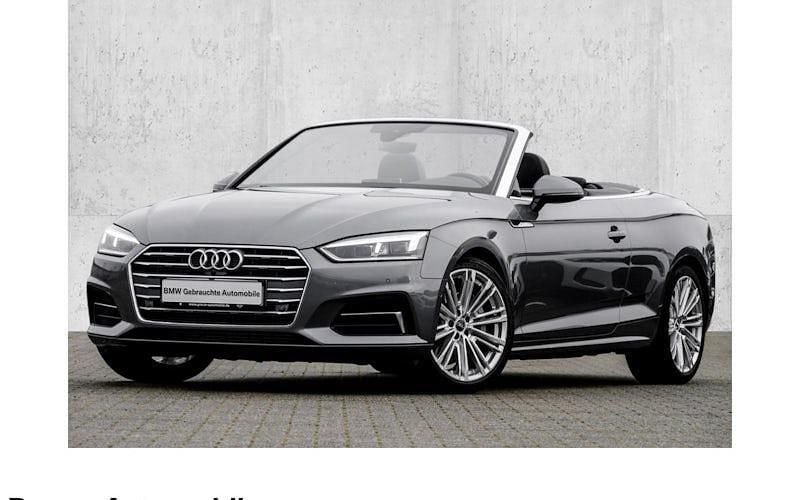 Grau Gebraucht 2018 Audi A5 Cabriolet Sport Cabrio | 28.990 € (Fairer Preis) - Bild 1/4
