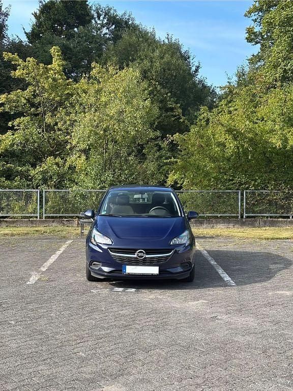 Blau Gebraucht 2017 Opel Corsa Selection Kleinwagen | 4.500 € (Guter Preis) - Bild 1/4