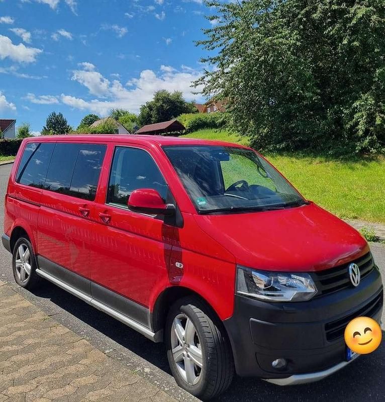 Rot Gebraucht 2014 VW T5 PanAmericana Van | 25.900 € (Fairer Preis) - Bild 1/4