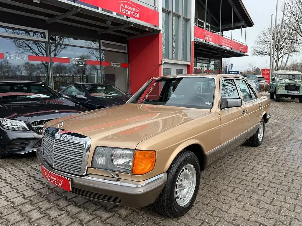 Gebraucht Mercedes 380 SE 204 PS (150 kW) 1981 Gold Limousine