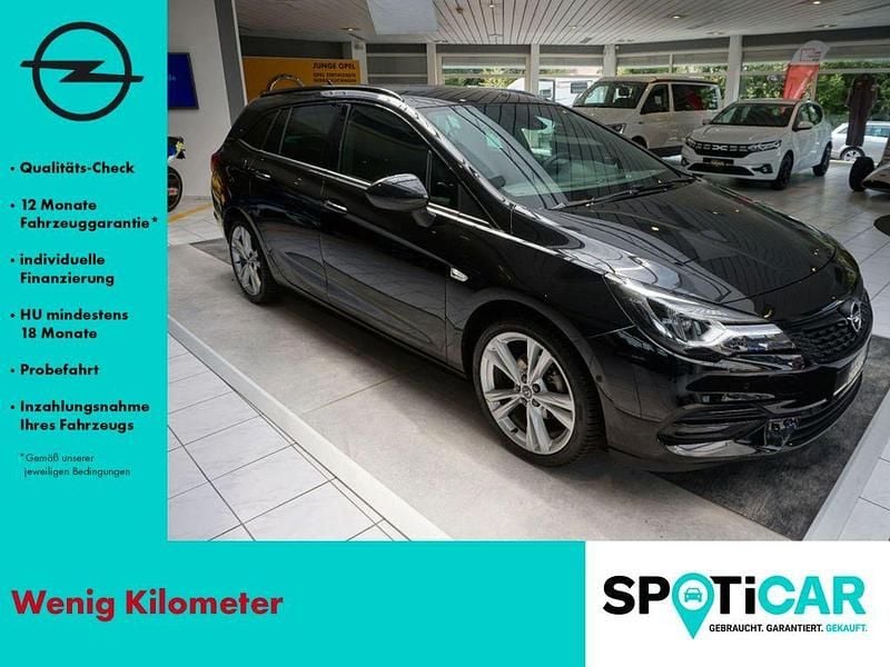Schwarz Gebraucht 2021 Opel Astra Ultimate Kombi | 18.790 € (Etwas zu teuer) - Bild 1/4
