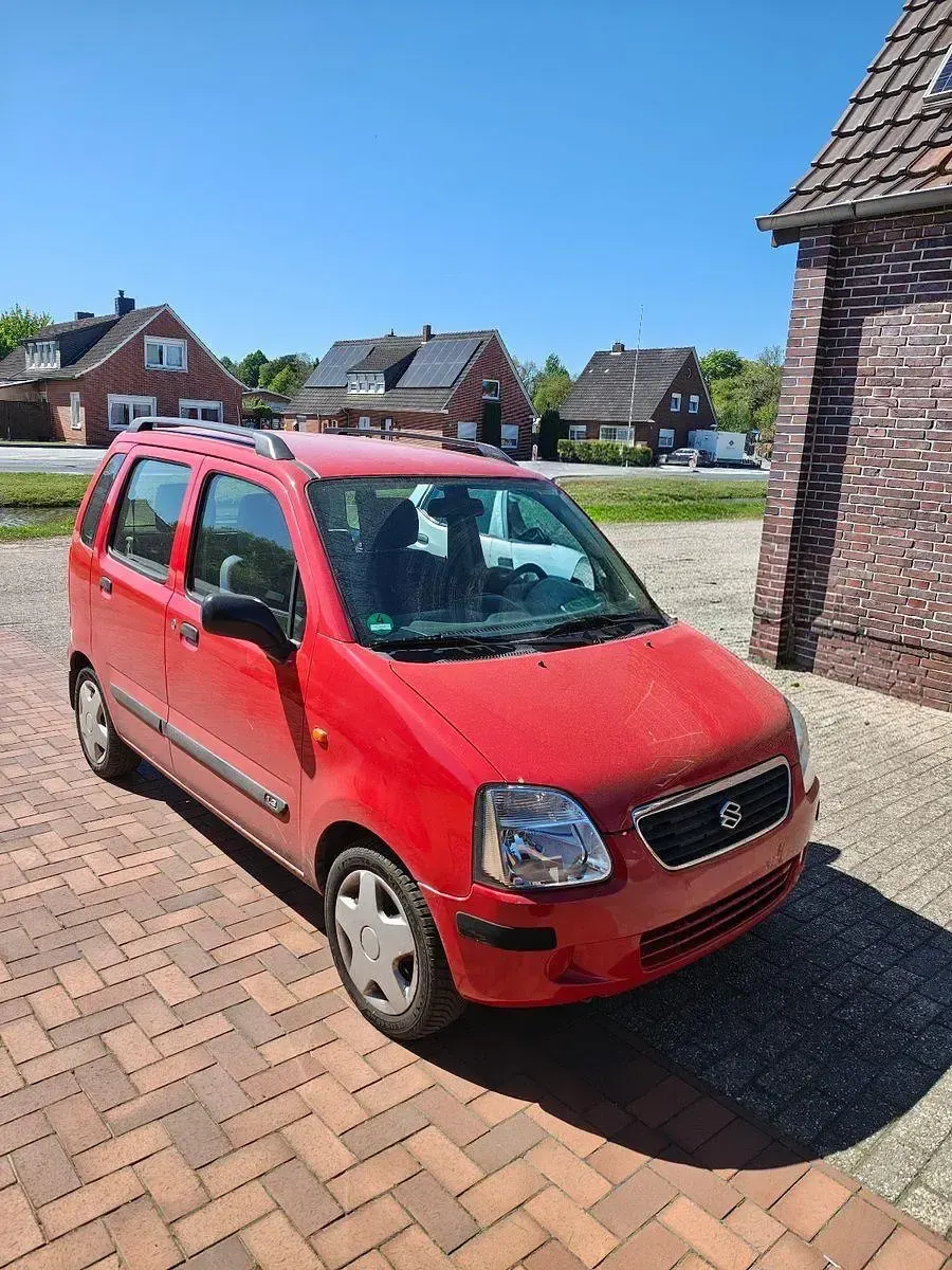Gebraucht Suzuki Wagon R+ GL 76 PS (55 kW) 2001 Rot Van / Kleinbus