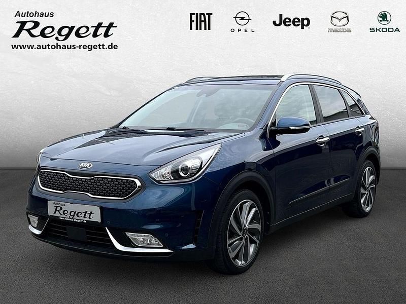 C3u) ozeanblau met. (blau Gebraucht 2018 Kia Niro Spirit SUV | 14.990 € (Guter Preis) - Bild 1/4