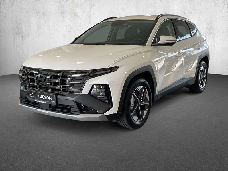 Weiß Gebraucht 2024 Hyundai Tucson Trend SUV | 33.590 € (Superpreis) - Bild 1/4