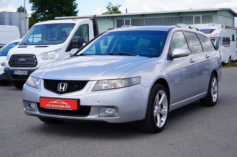 Silber Gebraucht 2004 Honda Accord Kombi | 990 € (Fairer Preis) - Bild 1/4