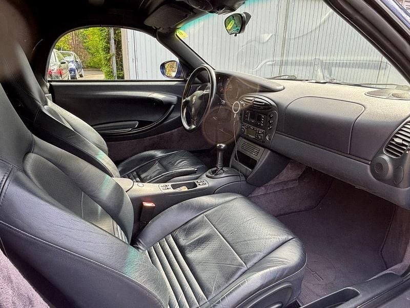 Gebraucht Porsche Boxster 204 PS (150 kW) 1998 Blau Cabrio