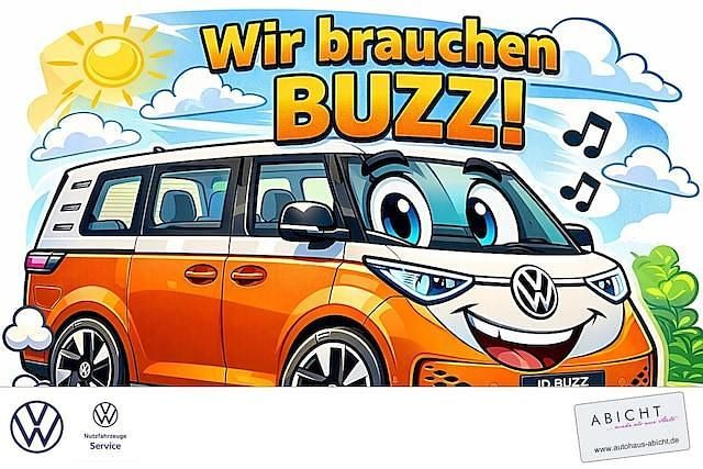 Gebraucht VW ID. Buzz Pro 210 kW (286 PS) 2025 Weiß (candyweiß) Van / Kleinbus