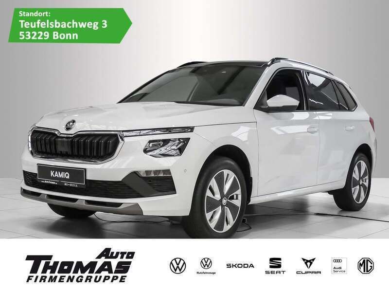 Moonweiss metallic Gebraucht 2024 Skoda Kamiq Selection SUV | 30.480 € (Teuer) - Bild 1/3
