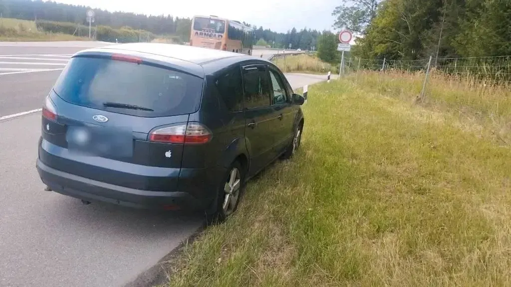Gebraucht Ford S-MAX S 120 PS (88 kW) 2006 Blau Van / Kleinbus