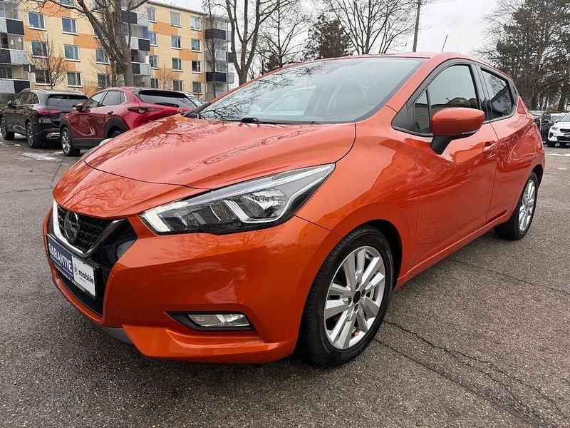 Orange Gebraucht 2019 Nissan Micra Acenta Kleinwagen | 10.950 € (Fairer Preis) - Bild 1/4