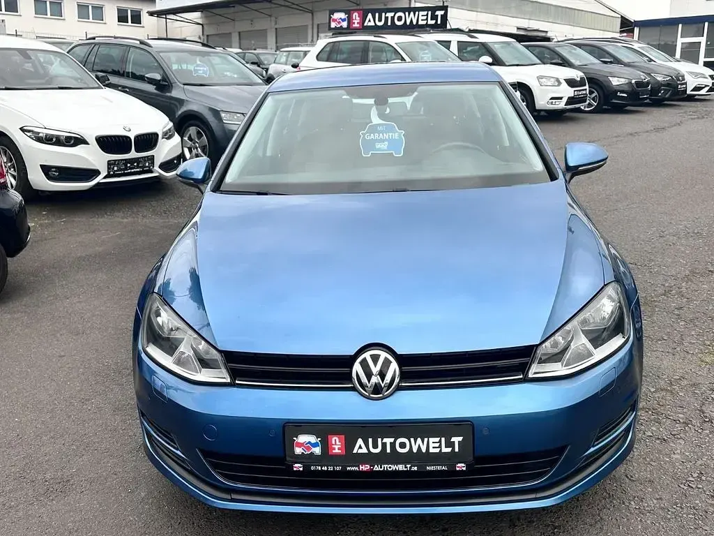Gebraucht VW Golf VII S 105 PS (77 kW) 2013 Blau Limousine