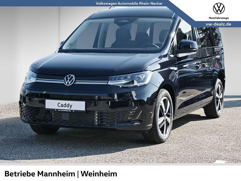 Neu VW Caddy Life 122 PS (89 kW) 2026 Schwarz Van / Kleinbus