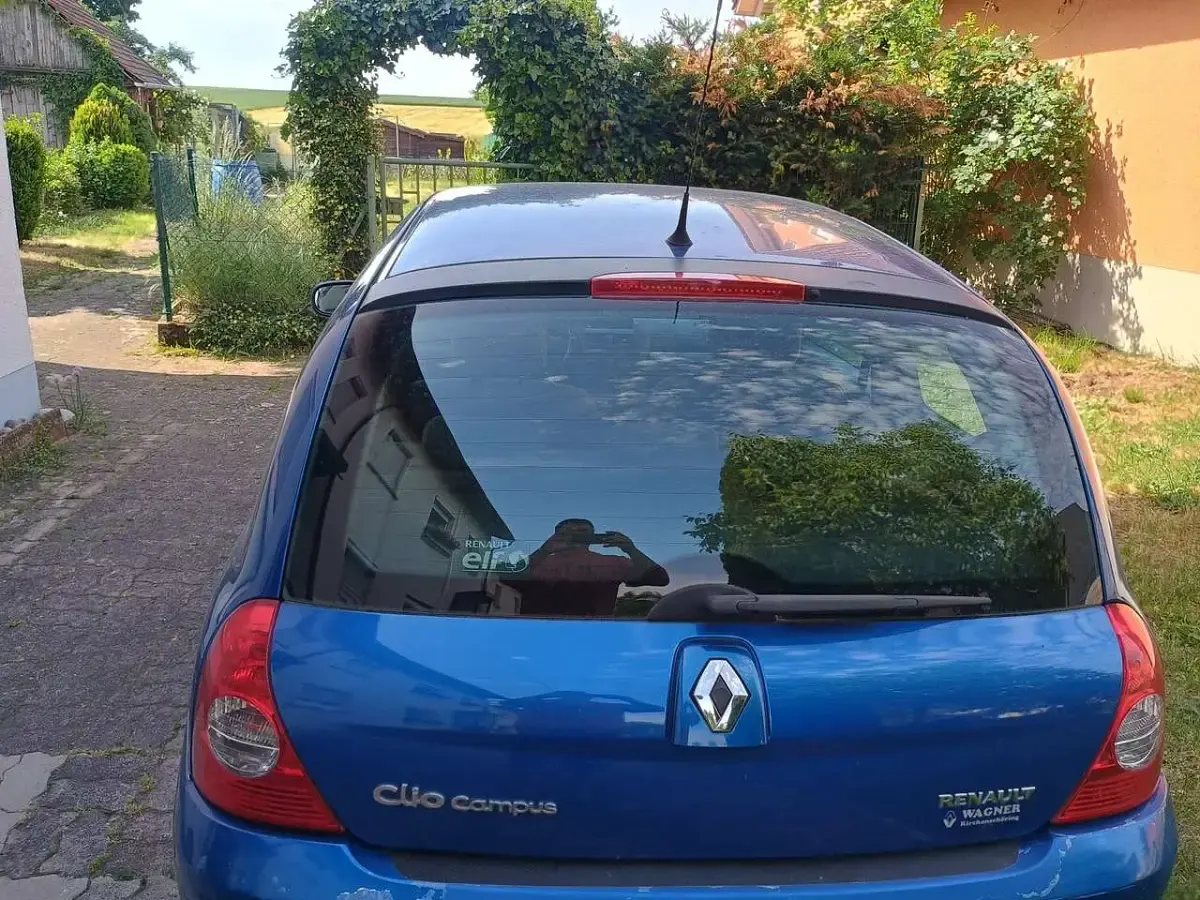 Gebraucht Renault Clio II Campus 75 PS (55 kW) 2007 Blau Limousine