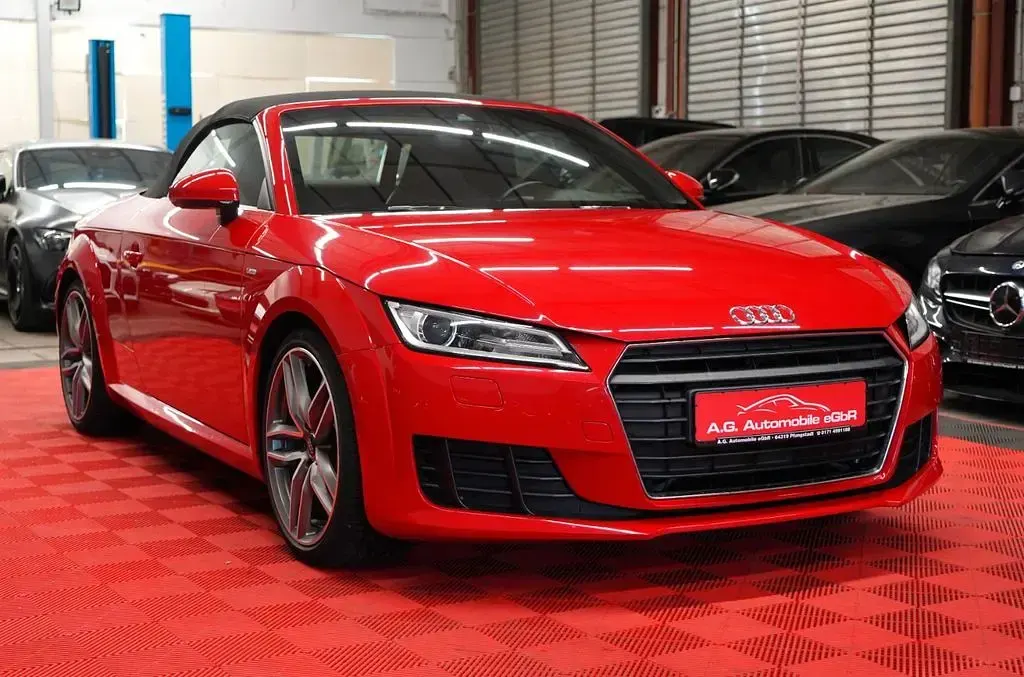 Gebraucht Audi TT Roadster S-Line 230 PS (169 kW) 2015 Rot Cabrio