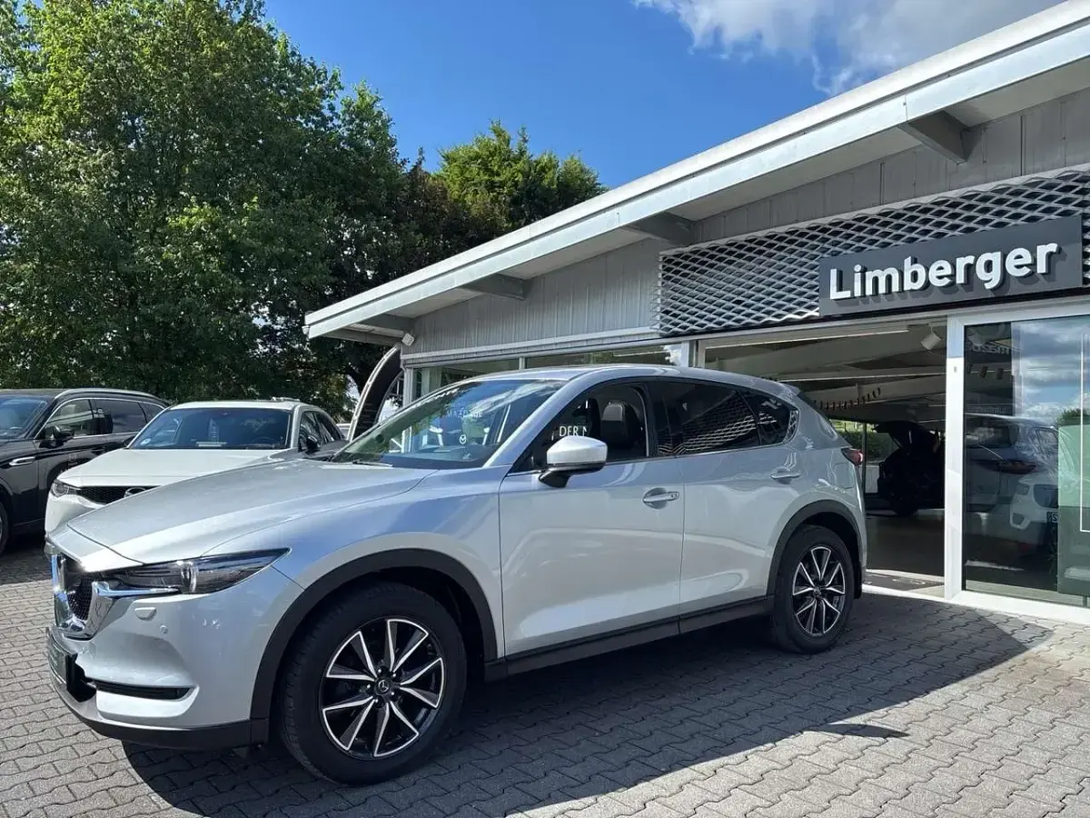 Gebraucht Mazda CX-5 175 PS (128 kW) 2017 Diamantsilber metallic SUV