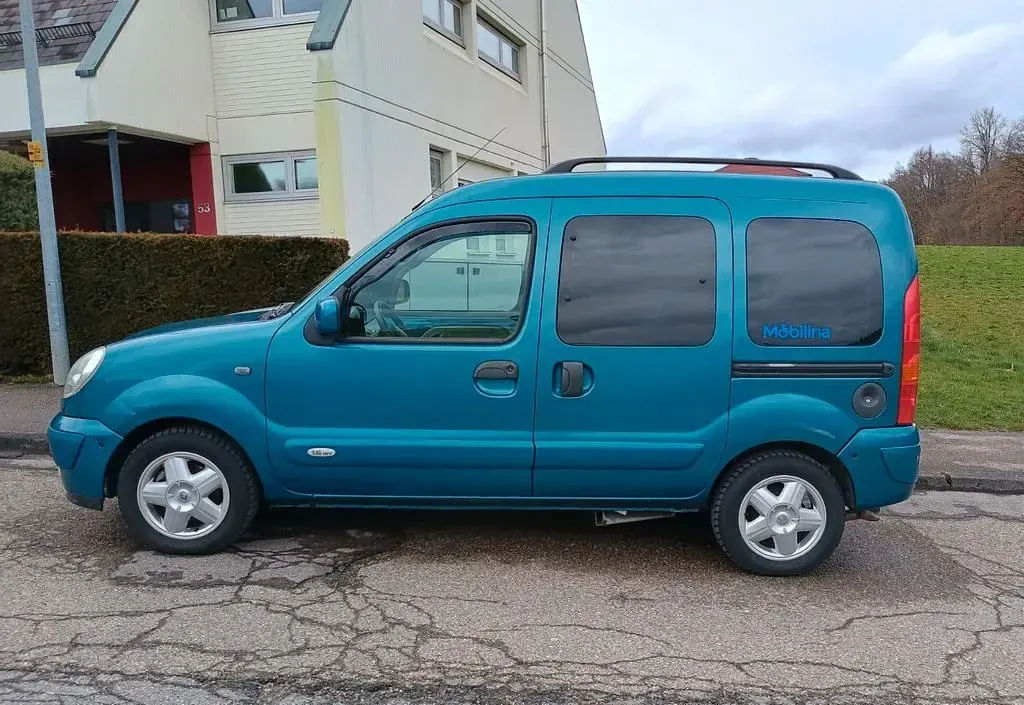 Gebraucht Renault Kangoo 95 PS (69 kW) 2007 Blau Van / Kleinbus