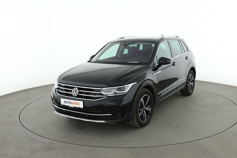 Schwarz Gebraucht 2021 VW Tiguan Elegance SUV | 24.250 € (Superpreis) - Bild 1/4