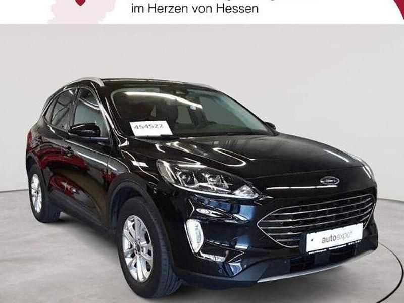 Agate black metallic Gebraucht 2022 Ford Kuga Titanium SUV | 14.290 € (Guter Preis) - Bild 1/4