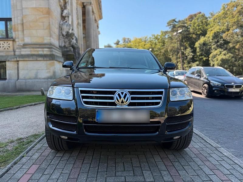 Schwarz Gebraucht 2003 VW Touareg SUV | 5.690 € (Guter Preis) - Bild 1/4
