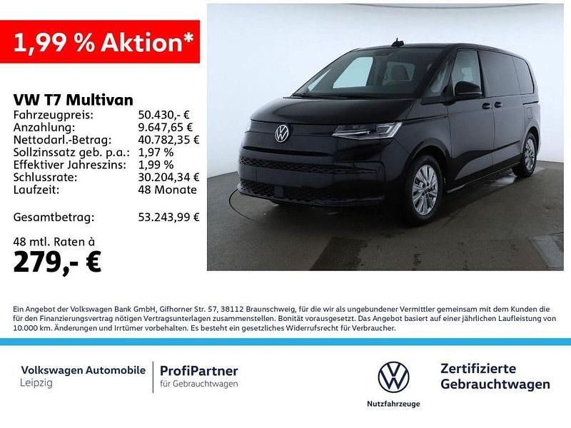 Gebraucht VW Multivan Basis 204 PS (150 kW) 2024 Schwarz Van