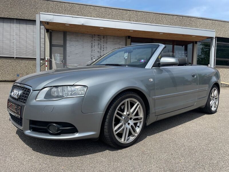 Grey metallic Gebraucht 2008 Audi A4 Cabriolet S-Line Cabrio | 4.400 € (Superpreis) - Bild 1/4
