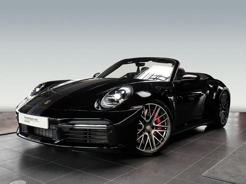 Tiefschwarzmetallic Gebraucht 2020 Porsche 992 Cabrio | 187.890 € (Superpreis) - Bild 1/4