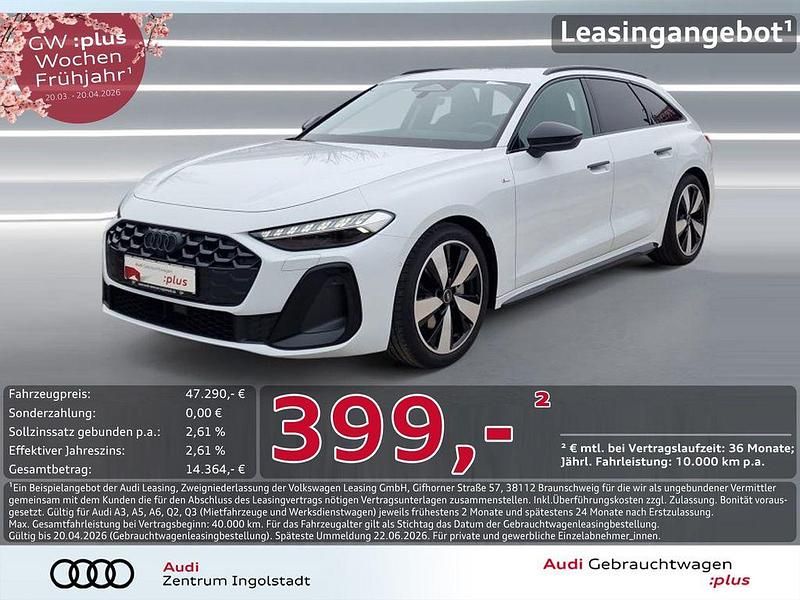 Gebraucht Audi A5 S-Line 204 PS (150 kW) 2025 Gletscherweiß metallic Kombi