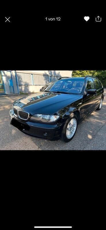 Schwarz Gebraucht 2001 BMW 325 Sport Line Kombi | 3.999 € (Fairer Preis) - Bild 1/4