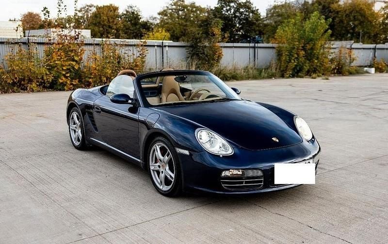 Schwarz Gebraucht 2005 Porsche Boxster S Cabrio | 15.220 € - Bild 1/4