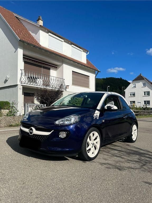 Blau Gebraucht 2013 Opel Adam Glam Kleinwagen | 6.400 € (Fairer Preis) - Bild 1/4