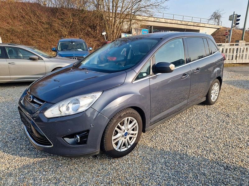 Gebraucht Ford Grand C-Max Titanium 116 PS (85 kW) 2014 Grau Van / Kleinbus