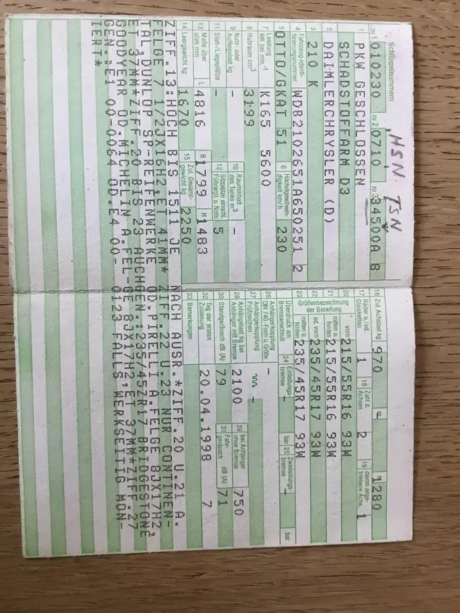 Gebraucht Mercedes E320 Avantgarde 245 PS (180 kW) 1997 Silber Kombi