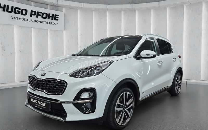 Weiß Gebraucht 2018 Kia Sportage Platinum SUV | 18.570 € (Fairer Preis) - Bild 1/4