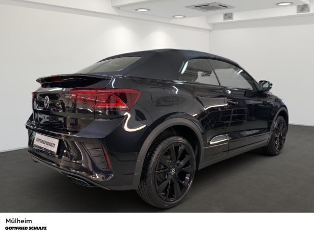 Schwarz Neu 2025 VW T-Roc Cabriolet R-line Cabrio | 45.980 € - Bild 1/4