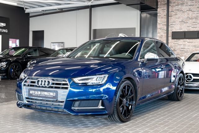 Blau Gebraucht 2018 Audi S4 Sport Limousine | 35.990 € (Fairer Preis) - Bild 1/4