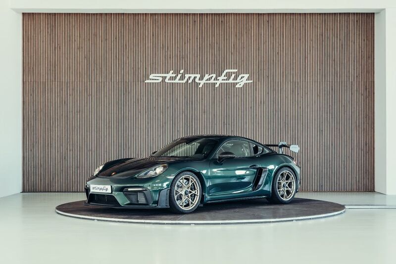 Grün Gebraucht 2023 Porsche 718 Cayman GT4 Coupé | 182.500 € (Teuer) - Bild 1/4