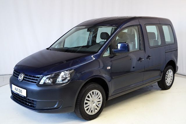 Gebraucht VW Caddy Trendline 102 PS (75 kW) 2013 Blau metallic Van / Kleinbus