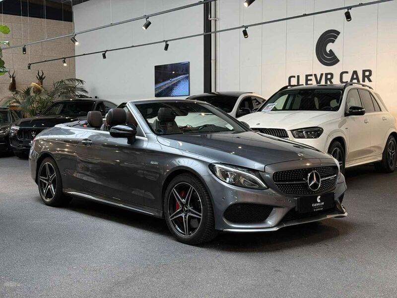 Grau Gebraucht 2018 Mercedes C43 AMG AMG Cabrio | 41.097 € (Etwas zu teuer) - Bild 1/4