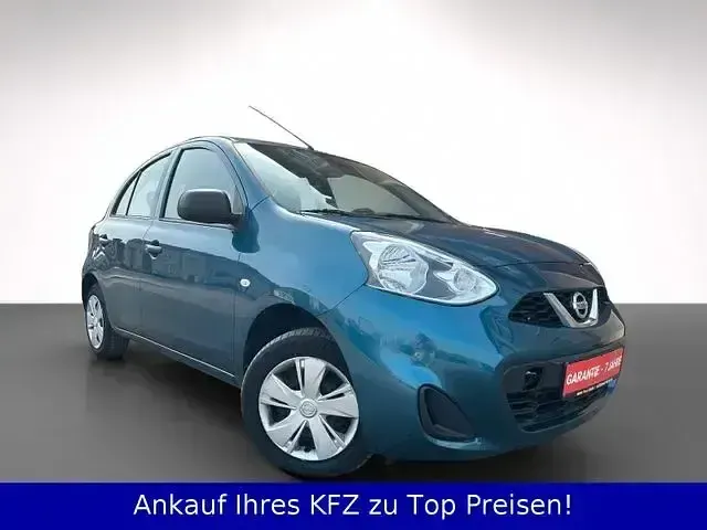 Gebraucht Nissan Micra Visia 80 PS (58 kW) 2009 Türkis Kleinwagen
