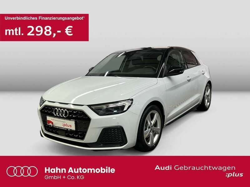 Gletscherweiß metallic Gebraucht 2019 Audi A1 Advanced Kleinwagen | 21.930 € (Etwas zu teuer) - Bild 1/3