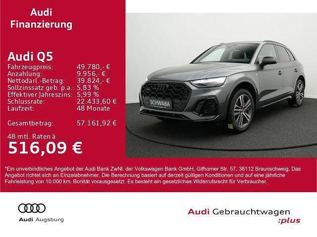 Daytonagrau perleffekt Gebraucht 2023 Audi Q5 S-Line SUV | 49.780 € (Teuer) - Bild 1/4
