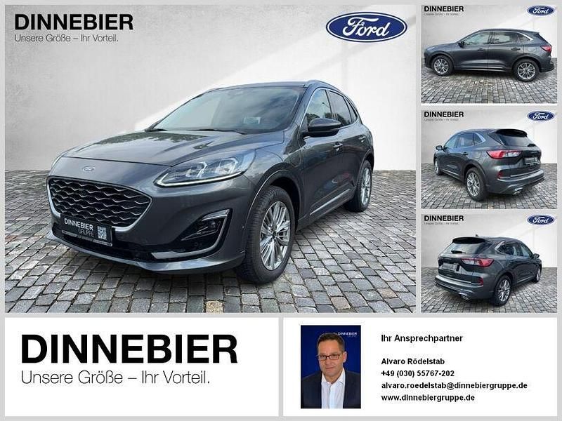 Grau (metallic) Gebraucht 2021 Ford Kuga Vignale SUV | 26.990 € (Etwas zu teuer) - Bild 1/4
