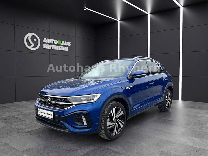 Blau Gebraucht 2024 VW T-Roc R-line SUV | 31.390 € (Fairer Preis) - Bild 1/4