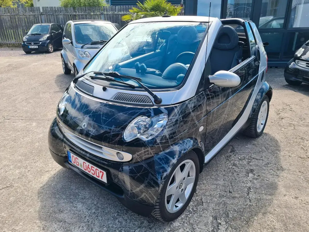Gebraucht Smart ForTwo Cabrio 54 PS (39 kW) 2002 Schwarz Cabrio