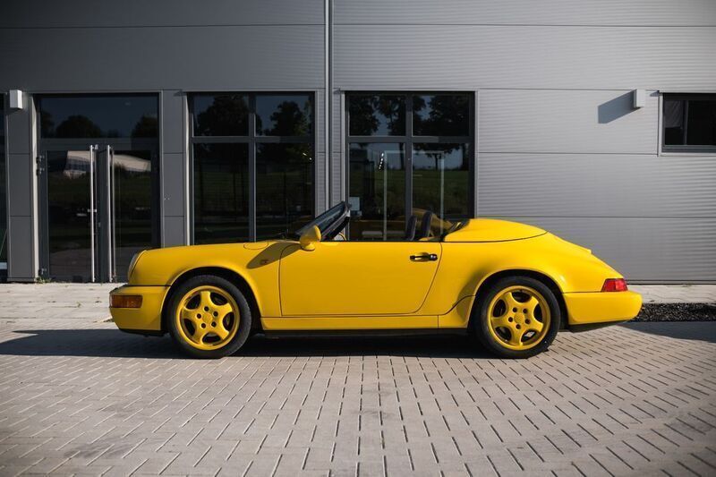 Speedgelb Gebraucht 1993 Porsche 964 Cabrio | 209.800 € - Bild 1/4