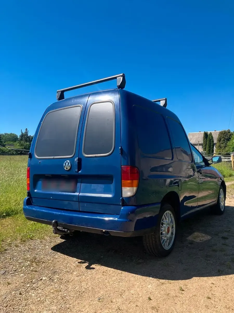 Gebraucht VW Caddy 90 PS (66 kW) 2001 Blau Van / Kleinbus