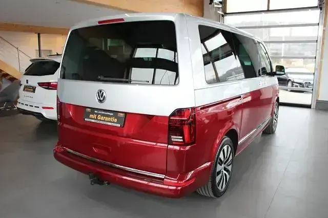 Used VW Multivan 199 HP (146 kW) 2020 Red Minivan